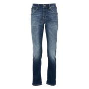 George Denim Jeans Dondup , Blue , Heren