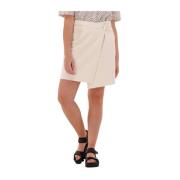 Adore Skirt Ecru Mini Rok Just Dames , Beige , Dames