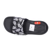 Sneldrogende Slipper met Bedrukt Logo Nike , Black , Unisex