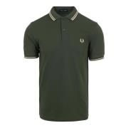 Fieldgreen Polo Shirt Fred Perry , Green , Heren