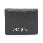 Pre-owned Canvas wallets Marni Pre-owned , Black , Dames