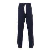 Blauwe Jersey Broek Elastische Taille Autry , Blue , Heren