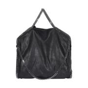 Zwarte Faux Leren Falabella Schoudertas Stella McCartney , Black , Dam...