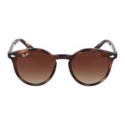 Ronde Frame Zonnebril Ray-Ban , Brown , Unisex