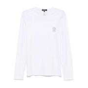 Wit Medusa Crewneck Ondergoed Set Versace , White , Heren