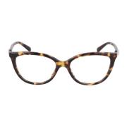 Kattenogen Bril Michael Kors , Brown , Unisex