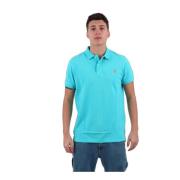 Lichtblauw Katoenen Poloshirt Heren U.s. Polo Assn. , Blue , Heren