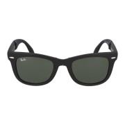 Vierkante Frame Zonnebril RB 4105 Ray-Ban , Black , Unisex