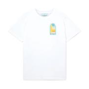 LArc Coloré T-shirt Wit Casablanca , White , Dames