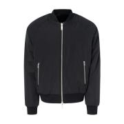 Zwarte Bunny Rev Bomber Jas Moose Knuckles , Black , Heren