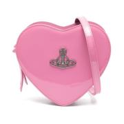 Roze Hart Motief Schoudertas Vivienne Westwood , Pink , Dames