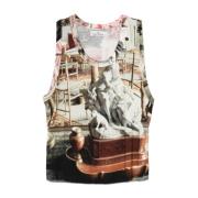 Grafische Print Mouwloze Trui Vivienne Westwood , Multicolor , Heren