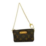 Pre-owned Canvas louis-vuitton-bags Louis Vuitton Vintage , Brown , Da...