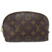 Pre-owned Canvas pouches Louis Vuitton Vintage , Brown , Dames