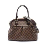 Pre-owned Canvas louis-vuitton-bags Louis Vuitton Vintage , Brown , Da...