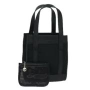 Pre-owned Nylon handbags Gucci Vintage , Black , Dames