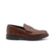 Bruin Leren Mocassins Herfst/Winter Mannen Duca di Morrone , Brown , H...