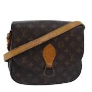 Pre-owned Canvas shoulder-bags Louis Vuitton Vintage , Brown , Dames