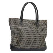 Pre-owned Canvas totes Fendi Vintage , Blue , Unisex