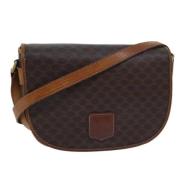 Pre-owned Leather celine-bags Celine Vintage , Brown , Dames