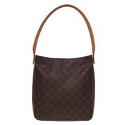 Pre-owned Canvas louis-vuitton-bags Louis Vuitton Vintage , Brown , Da...