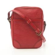 Pre-owned Leather louis-vuitton-bags Louis Vuitton Vintage , Red , Dam...