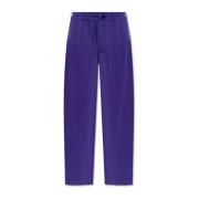 Sweatpants Y-3 , Purple , Heren