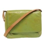 Pre-owned Leather louis-vuitton-bags Louis Vuitton Vintage , Green , D...