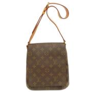 Pre-owned Canvas louis-vuitton-bags Louis Vuitton Vintage , Brown , Da...