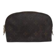 Pre-owned Canvas pouches Louis Vuitton Vintage , Brown , Dames