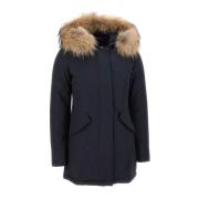 Stijlvolle Jassen voor Alle Seizoenen Woolrich , Blue , Dames