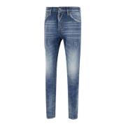 Stijlvolle Denim Jeans Dsquared2 , Blue , Heren