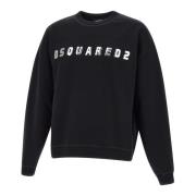 Zwarte Truien voor Mannen Dsquared2 , Black , Heren