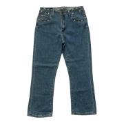 Stijlvolle Jeans met Studs Dondup , Blue , Dames