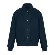 Wollen jas Woolrich , Blue , Heren