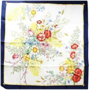 Pre-owned Silk scarves Gucci Vintage , Multicolor , Dames