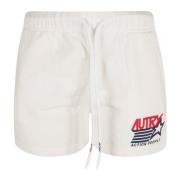 Iconische casual shorts voor vrouwen Autry , White , Dames