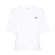 Witte Bow Arrow T-shirt Off White , White , Dames