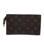 Pre-owned Canvas pouches Louis Vuitton Vintage , Brown , Dames