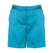 Elegant High-Waisted Shorts Liu Jo , Blue , Dames