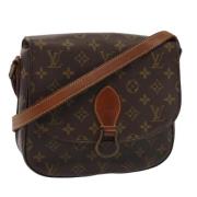 Pre-owned Canvas shoulder-bags Louis Vuitton Vintage , Brown , Dames