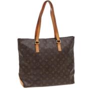 Pre-owned Canvas handbags Louis Vuitton Vintage , Brown , Dames