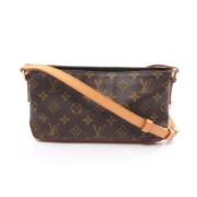 Pre-owned Canvas louis-vuitton-bags Louis Vuitton Vintage , Brown , Da...