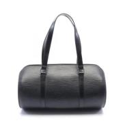 Pre-owned Leather louis-vuitton-bags Louis Vuitton Vintage , Black , D...