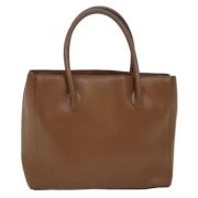 Pre-owned Leather handbags Celine Vintage , Brown , Dames