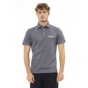 Geborduurd Logo Polo Shirt Baldinini , Gray , Heren