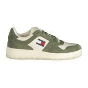 Groene Heren Sportschoenen met Contrastdetails Tommy Hilfiger , Green ...