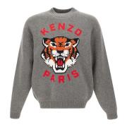 Grijze Heren Trui Kenzo , Gray , Heren