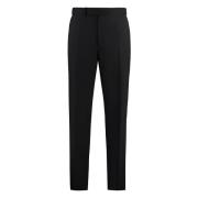 Wollen broek met zakken Tom Ford , Black , Heren