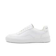 Ripple Nappa White Sneakers Filling Pieces , White , Heren